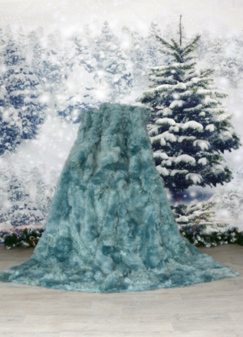 TOP - Felldecke Aqua Blue